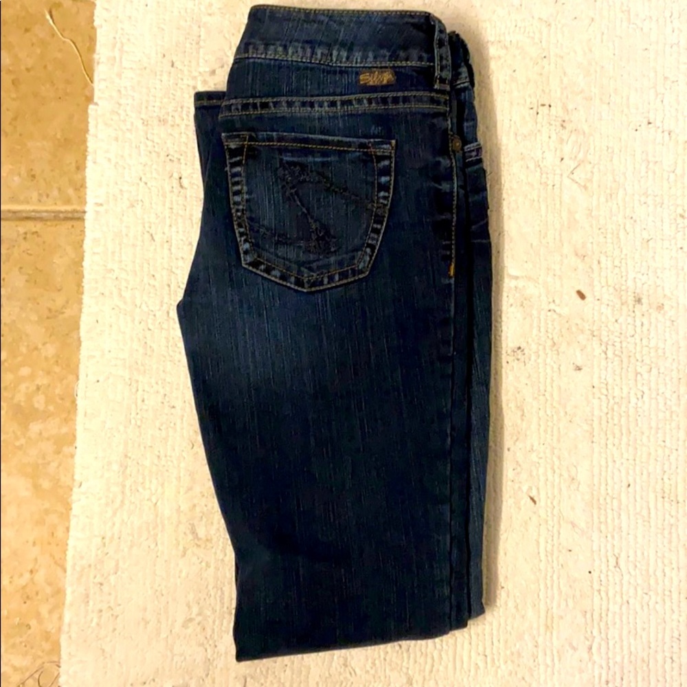 Silver “Suki” jeans